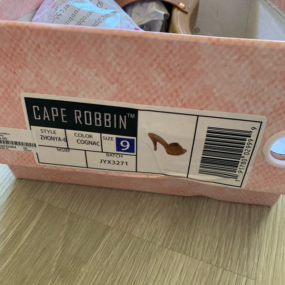 Cape Robbin high heels cognac - Picture 9 of 11